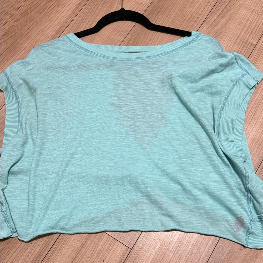 FP Movement by Free People Aqua Short Sleeve Tee